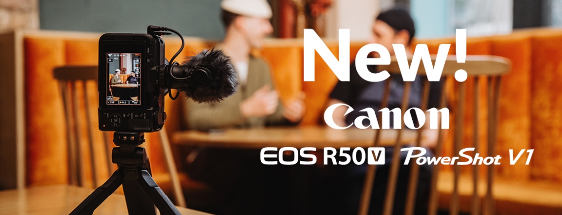 New! Canon EOS R50V